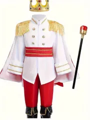 ハロウィン ハロウィーン 仮装 パーティー 赤色 エレガント 子供服 王子様 コスチューム コスプレ 仮装 イベント パーティー用