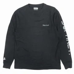 美品 マーモット × ソフネット MARMOT × SOPHNET. L/S Team Up Tee ロングスリーブ チームアップ  Tシャツ カットソー トップス 長袖 クルーネック TOMSJB83SN サイズS 黒 ブラック メンズ/