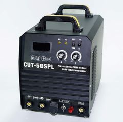 コンプレッサー内蔵インバーター式 プラズマカッター+MMAアーク溶接も可能な複合型 CUT-50SPL★非接触切断パイロットアーク！