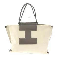 イアクッチトートバッグ アイボリー/ベージュ sサイズ10.12