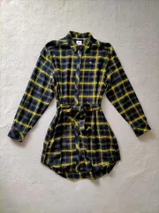 TOMMY JEANS トミー チェックシャツワンピース M