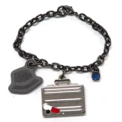 【中古】キーホルダー ジン 「名探偵コナン・ワールド コレクタブルチャーム」 ユニバーサル・スタジオ・ジャパン限定