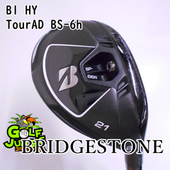 【中古】ユーティリティ ブリヂストン B1 HY TourAD BS-6h S 21 ユーティリティ カーボンシャフト おすすめ メンズ 右 [6420]