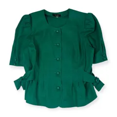 未使用タグ付き【現行完売品】レリアン　エンブロイダリージャケット　春夏秋13+ 未使用タグ付き【現行完売品】レリアン エンブロイダリー