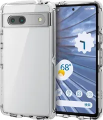 660 エレコム Google Pixel 7a ケース TOUGH SLIM LITE 耐衝撃 衝撃吸収 スリム 軽量 オールクリア 透明 クリア PM-P231TSLACRのサムネイル