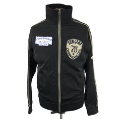 offshore【オフショア】トラックジャケット ジャージ/ブルゾン【メンズM/黒/black】Tops/jacket◆BJ005-d