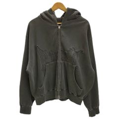 ブレスユー BLESS U Pigment Zip Hoodie Black BU0100 パーカ ブラック Lサイズ 201MT-4170