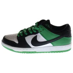 NIKE SB (ナイキエスビー) Dunk Low Pro Black and Classic Green ダンク ロー ローカットスニーカー ブラック/グリーン US8/26cm BQ6817-302