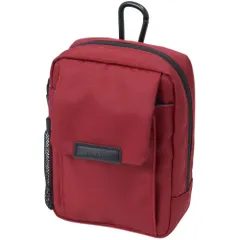 （まとめ買い）クツワ 収納 Dr.ion マルチホルダー 2方ファスナー ボルドー 305DRRD 【3個セット】