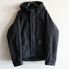 C.P. COMPANY フード付きダウンジャケット ブラック　サイズ46 C.P. COMPANY フード付きダウンジャケット ブラック サイズ46