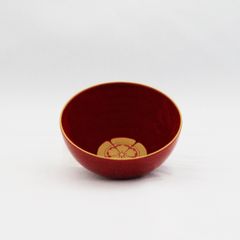 戦国武将家紋入り盃　赤
