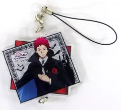 【中古】ストラップ(キャラクター) 赤司征十郎 つながるアクリルストラップ 「黒子のバスケ 黒子のハロウィン2Q in J-WORLD TOKYO」 おばけカボチャ探し 黒猫賞