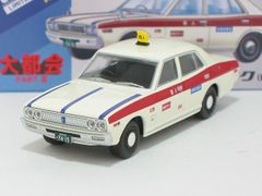 日産セドリック 個人タクシー　LV-N大都会02【トミーテック社1/64ミニカー】【トミカの時】