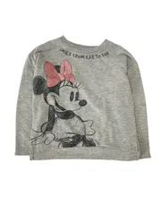 【Size 100】 ミニーちゃん 長袖 スウェット US古着 アメリカ ディズニー ロンT