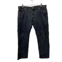 リーバイス　501 USA 80s 80前期後期　W38L32 ビッグサイズ 80s USA製 Levi'sリーバイス 501 先染め ブラック デニムパンツ