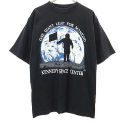 激レア 80s ケネディ宇宙センター ビンテージ Tシャツ USA製 黒 XL 