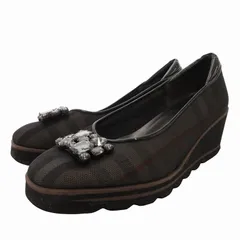 ⭐️未使用級⭐️ヒルズアヴェニュー　パンプス　ウェッジソール　厚底　ブラック ヒルズアベニュー HILLS AVENUE パンプス ウエッジパンプス