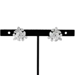 グラフ GRAFF トリプル パヴェ バタフライ ミニ ピアス K18WG ダイヤモンド 0.62ct【中古】のサムネイル
