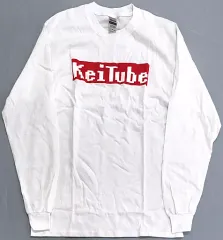 【中古】衣類 大内慶 KeiTube ロングTシャツ ホワイト Mサイズ