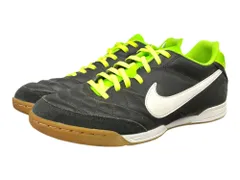 NIKE ナイキ ティエンポナチュラル IV レザー HG-EAF(ブラック