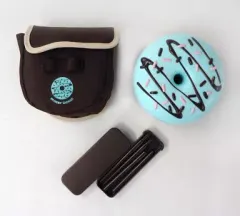 【中古】食器その他(キャラクター) ドーナツ型ランチボックスセット(ミントチョコver.) 「ミスタードーナツ」 創業40th記念ポイント交換景品