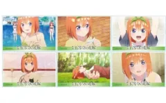 【中古】アクリルスタンド・アクリルパネル 全6種セット 「映画 五等分の花嫁 場面写アクリルブロック 四葉」