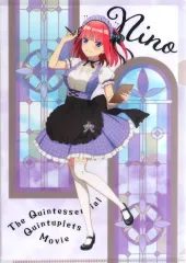 【中古】クリアファイル 中野二乃 A4クリアファイル 「映画 五等分の花嫁Cafe」