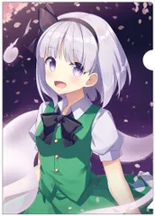 東方project 妖夢　美少女　クリアファイル　VZ5 Amazon.co.jp: 東方クリアファイル 魂魄妖夢 剣ver(画:L.F.) -あ