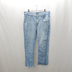 ◇ Θ ITEMS URBAN RESEARCH アーバンリサーチ フリンジ デニムパンツ ジーンズ サイズ40 ライトブルー レディース E 【1503060023938】のサムネイル