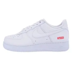 Supreme シュプリーム CU9225-100 × Nike ナイキ Air Force 1 Low White エアフォース1 ローカットスニーカー ホワイト系 28cm【新古品】【未使用】【中古】