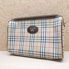 Burberry セカンドバッグ クラッチバッグ ノバチェック 現状品