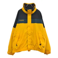 Columbia コロンビア Bugaboo マウンテンジャケット 大きいサイズ アウトドア イエロー(メンズ XXL)中古 古着 U4000