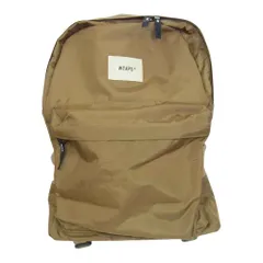 WTAPS ダブルタップス 21AW 212TQDT-CG01 BOOK PACK ロゴ バック パック リュック ブラウン系【中古】のサムネイル