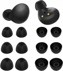 【新着商品】A-Pcas イヤーピース イヤーチップ Galaxy Buds2用 Galaxy Buds+用 GalaxyBuds 用 S/M/L 6ペア シリコン製 ブラック G2Bのサムネイル