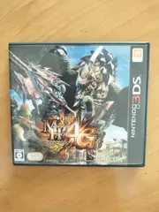 162 任天堂 ニンテンドー 3DS ソフト　モンスターハンター4G