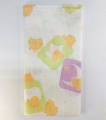 ダブルガーゼ手ぬぐい 和晒し手ぬぐい おまとめ買いがお得 【ひよこ ホワイト】汗取り 薄い ご旅行にも 出産祝い 沐浴 新品未使用品 日本製