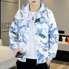 [3XL]メンズ  服  シンプル ファッション オシャレ 大人 かっこいい 大きいサイズ ストリート 紳士服 ジャケット フード 春服 薄型 カジュアル トップス