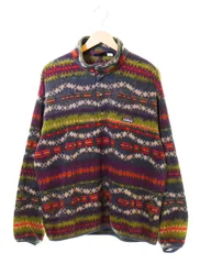 希少★美品★90s★雪無し★雪なし★パタゴニア★patagonia★スナップT★総柄★ネイティブ柄★(M) 希少 雪無し 雪なし Lサイズ 90s Patagonia パタゴニア シンチラ