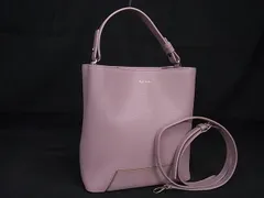 ■新品同様■ Paul Smith ポールスミス レザー 2WAY ハンドバッグ ショルダーバッグ クロスボディ ピンク系 FA7374