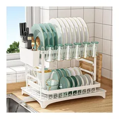 水切り棚　2段式　2個　新品未使用 メル様予約済 水切りラック 2段式の新品・未使用品・中古品｜Yahoo!フリマ（旧