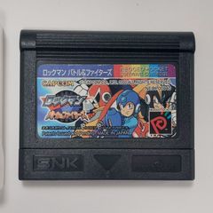 ネオジオポケットソフト ロックマン バトル＆ファイターズ ケース付き 箱説なし NEOGEO POCKET SNK