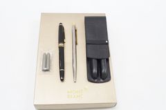 MONTBLANC 万年筆 ボールペン セット ケース付き - メルカリ
