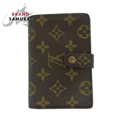 美品 LOUIS VUITTON ルイヴィトン モノグラム ポルトモネ ビエ ヴィエノワ ブラウン ゴールド金具 PVC M61663  折財布 503150【中古】