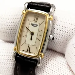 SEIKO クレドール 18金　クォーツ腕時計 セイコー SEIKO クレドール K18YG金無垢 ドレスウォッチ | アンティー