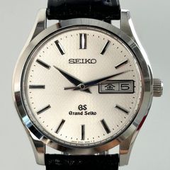 【希少】グランドセイコー　Grand Seiko　SBGT003　9F83-9A00　クォーツ　シルバー　デイデイト表示　革ベルト