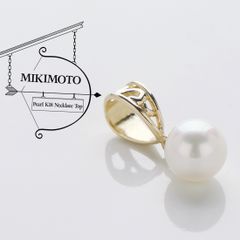 まっちゃん様 ◇極美品 MIKIMOTO ミキモト パール ネックレス トップのみ K18 イエローゴールド