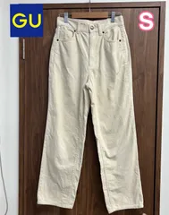 ＧＵ　コーディロイパンツ（クリーム色）Ｓ （商品番号221-309857）