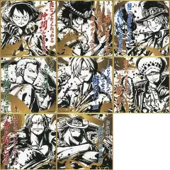 【中古】紙製品 全8種セット 名言色紙 色コレ 「一番くじ ワンピース～兄弟の絆～」 G賞