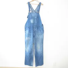 美品☆チマラ/オーバーオール/サロペット/ダメージ加工/ヴィンテージ/ワイド chimala - 美品 chimala チマラ CS31WP09 ヴィンテージ加工