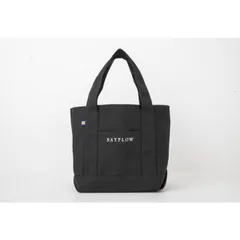 ベイフロー BAYFLOW 収納5ポケット LOGO TOTE BAG ブラック 底板付き 5部屋 便利 収納バッグ インテリアバッグ 大容量